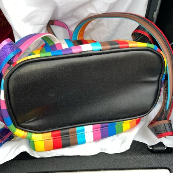 Loungefly Disney Mickey Mouse Pride Rainbow Mini Backpack NWOT - Picture 10 of 16